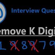 Удалить K цифр Leetcode 402 Python