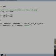 Извлечение переднего плана GrabCut OpenCV с Python для анализа изображений и видео 12