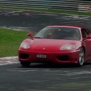 Ferrari 360 Modena W Tubi S On Track Lovely Downshift Acceleration