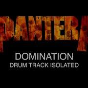 PANTERA Domination DRUM TRACK ISOLATED