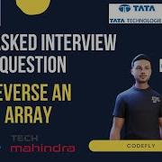 Reverse An Array Interview Prep HackerEarth