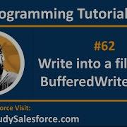 62 Java How To Write Content Into A File Using BufferedWriter In Java By Sanjay Gupta