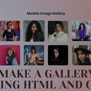 How To Make Image Gallery Using HTML CSS And Lightbox Lightbox Project Free Source Code