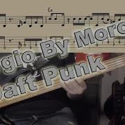 Daft Punk Giorgio By Moroder BASS COVER With Notation And Tabs