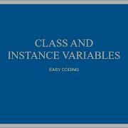 Instance Variables And Class Variables Object Oriented Programming Python Part 38
