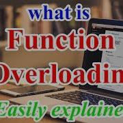Function Overloading In Java ICSE Class 10 Computer