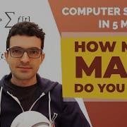 How Much Math Do You Need For Computer Science