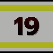 19 Seconds Countdown Timer With Sound Effect COLOR 4K HD 1080