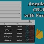 Angular 6 CRUD Operations With Firebase
