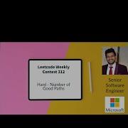 Leetcode Weekly Contest 312 Hard Number Of Good Paths