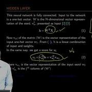 Forward Pass For Word2Vec