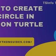How To Create Circle In Python Turtle Python Turtle Create Circle Draw Circle In Python Turtle
