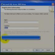 SQL Server 2005 Basic Setup On WindowsXP X32bit