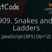 909 Snakes And Ladders JavaScript Breadth First Search LeetCode Daily Challenge