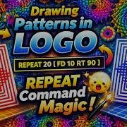 Drawing Patterns In LOGO Repeat Command Magic