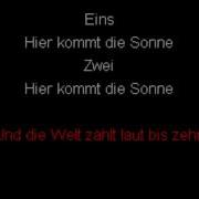RAMMSTEIN Sonne KARAOKE