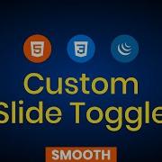 Custom Slide Toggle In JQuery Slide Toggle Multiple Sections