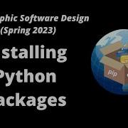 GEOG 510 Week 2 Installing Python Packages Using Pip And Conda