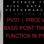 PV01 Price Value Basis Point Interest Rate Sensitivity