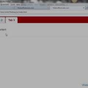 Jquery Tutorials For Beginners 53 Jquery Tabs