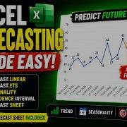 Прогнозирование данных в Excel обзор функции FORECAST ETS