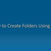 How To Create A Folder Using PHP