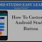 Android Studio Button Design