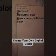 Create Digital Clock Using Code Shorts Code Coding