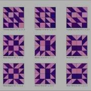 Quilt Block Patterns Coded In Processing