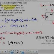 How Do I Set Up Quadratic Word Problems Frame Questions