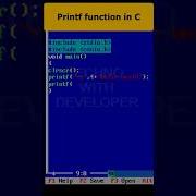 Basic Output Function Printf In C Part 146 C Programming Youtubeshorts Ytshorts