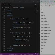 How To Print Star Pattern In Javascript For Loop In Javascript Start Pattern