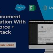 Bid Document Generation With Salesforce Formstack