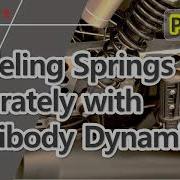 Modeling Springs Accurately With Multibody Dynamics Preview