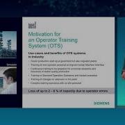 Next Level Of Operator Efficiency By Virtual Training Based On SIMIT