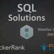 Hackerrank Weather Observation Station 20 Solution Start Tech Academy