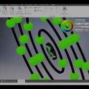 Autodesk Inventor 2017 Circular Pattern Practice Activity 1 Silver Atom