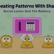 Math Story Repeating Patterns With Shapes Secret Locker And The Robbery Homeschool