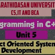 Object Oriented Systems Development Part 1
