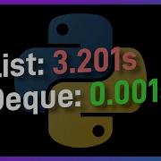 Deques Can Be FASTER Than Lists In Python