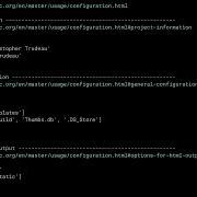 Introduction To Sphinx Python Document Generation