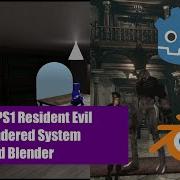 Creating A PS1 Resident Evil Prerender System In Godot