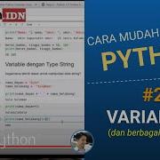 Basic Python Sesi 2 Variables Types Part2 Jupyter Lab