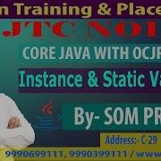 Instance And Static Variable Video In Java By Som Sir