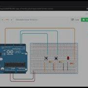 LED Control With Two Push Buttons Arduino