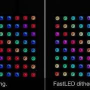 FastLED Temporal Dithering