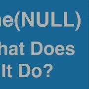 Объяснение Time NULL Учебник по программированию на C