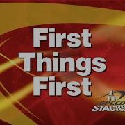 First Things First Version 1 Stack Fast Speed Stacks Stacker Training DVD 2003