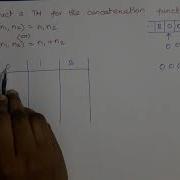 Theory Of Computation Turing Machine Problem Concatenation