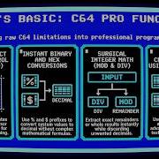 Programming On The Commodore 64 Simon S Basic Lesson 8 Advanced Functions